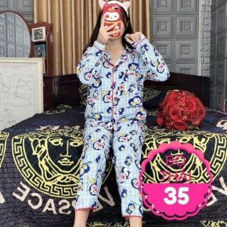 Đồ bộ pijama kate thái vải bao đẹp