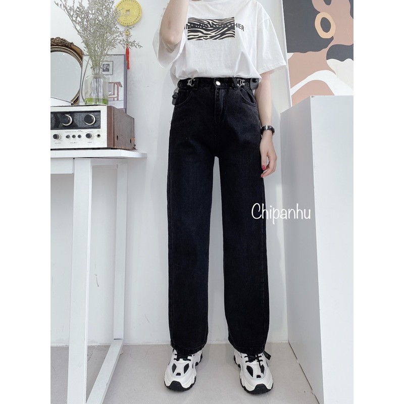 QUẦN SUÔNG TRƠN CẠP KHUY MÓC 00102