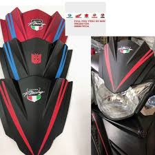 Mào trang trí xe máy exciter 150