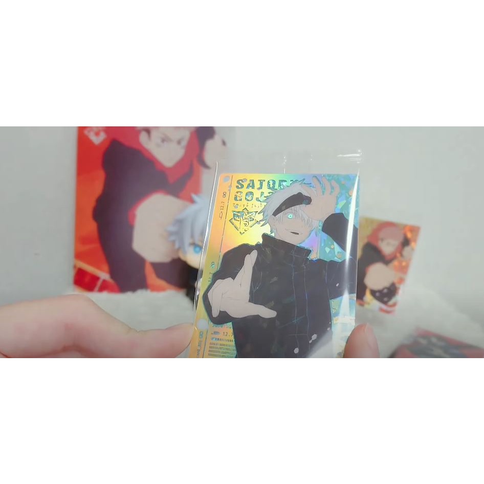 Album đựng thẻ bánh xốp Binder Card File Jujutsu Kaisen Chính hãng - Tặng kèm Card