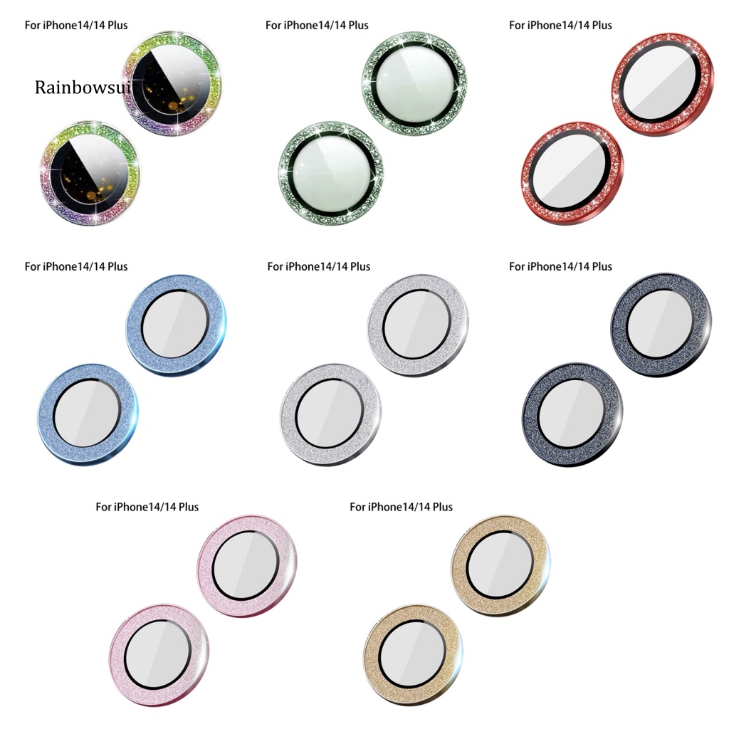 1 Bộ Miếng Dán Bảo Vệ Ống Kính Máy Ảnh Điện Thoại Chống Cháy Nổ