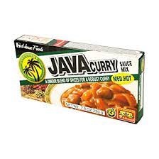 Viên sốt cà ri cô đặc vị cay vừa hiệu Java House Foods 185g