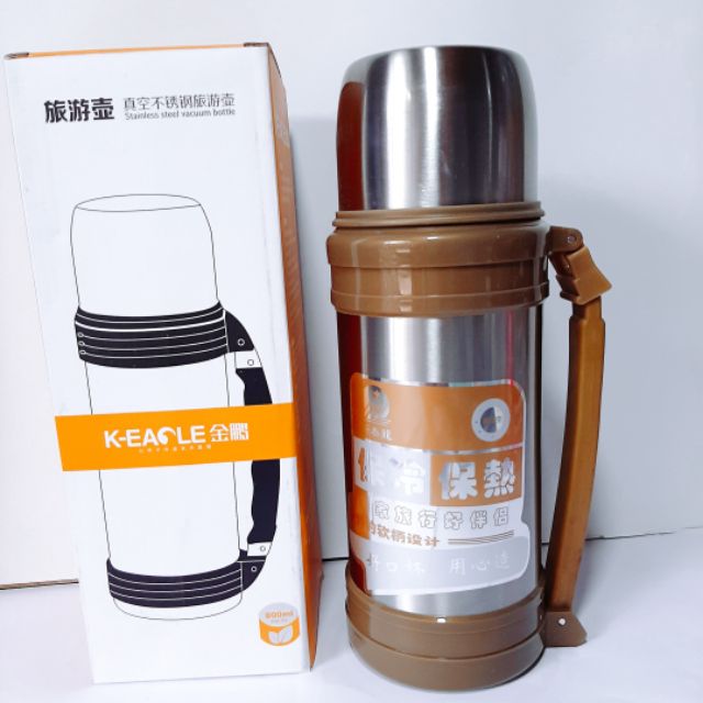Phích giữ nhiệt loại 800ml kèm đầy đủ dây cốc