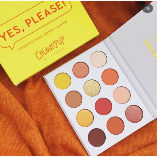 BẢNG PHẤN MẮT COLOURPOP YES, PLEASE!