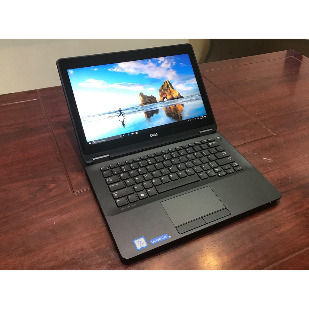 Máy tính laptop Dell Latitude E7270 (Core i7-6600U, DDR4 8GB, ổ cứng SSD 256GB, FullHD 1080 Touch)