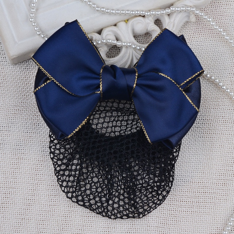 Kẹp Tóc Đính Nơ Lưới Chuyên Nghiệp Cho Nữ