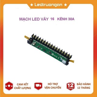 Mạch led vẫy 16 kênh 30A - 4U điều khiển biển led vẫy