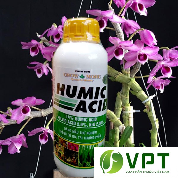 Humic Acid 14% – Kích rễ, chồi, Chống rụng bông, Tăng đậu trái