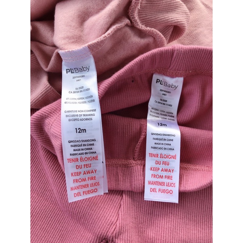 Sét 2 bé gái PL babe Hồng