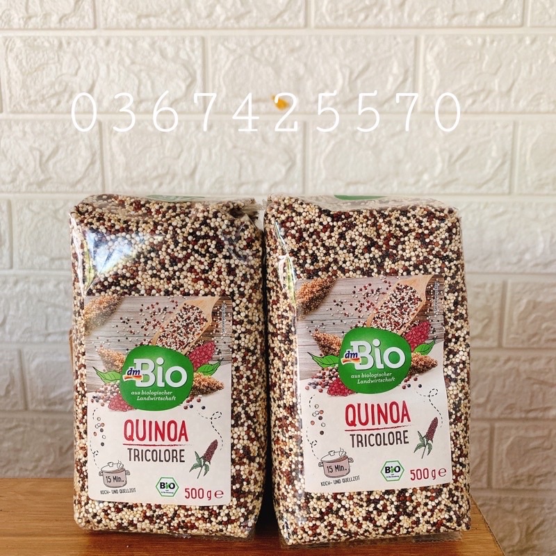 Quinoa hữu cơ DM Bio Đức 500g (date 2022)