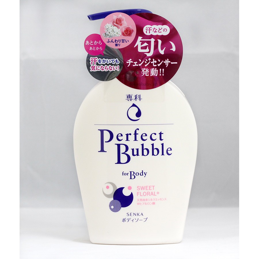 Sữa Tắm Perfect Bubble for Body Sweet Floral 500ml