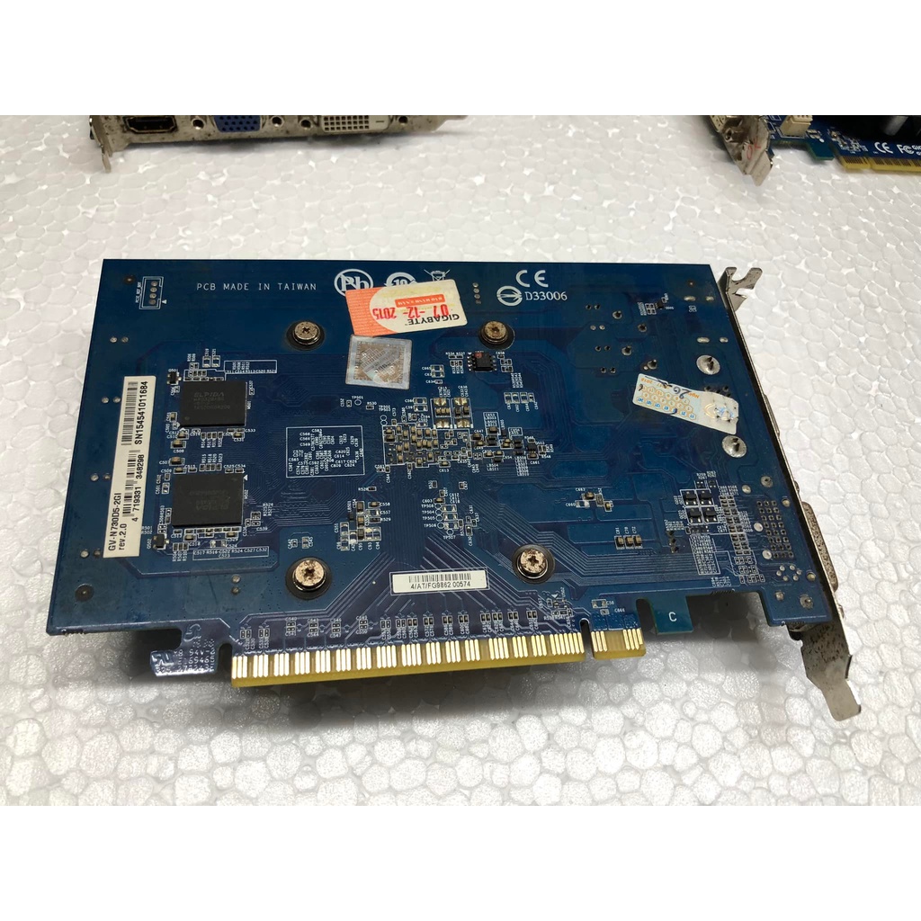 Card màn hình VGA GIGA 730 2G DDR3 và DDR5