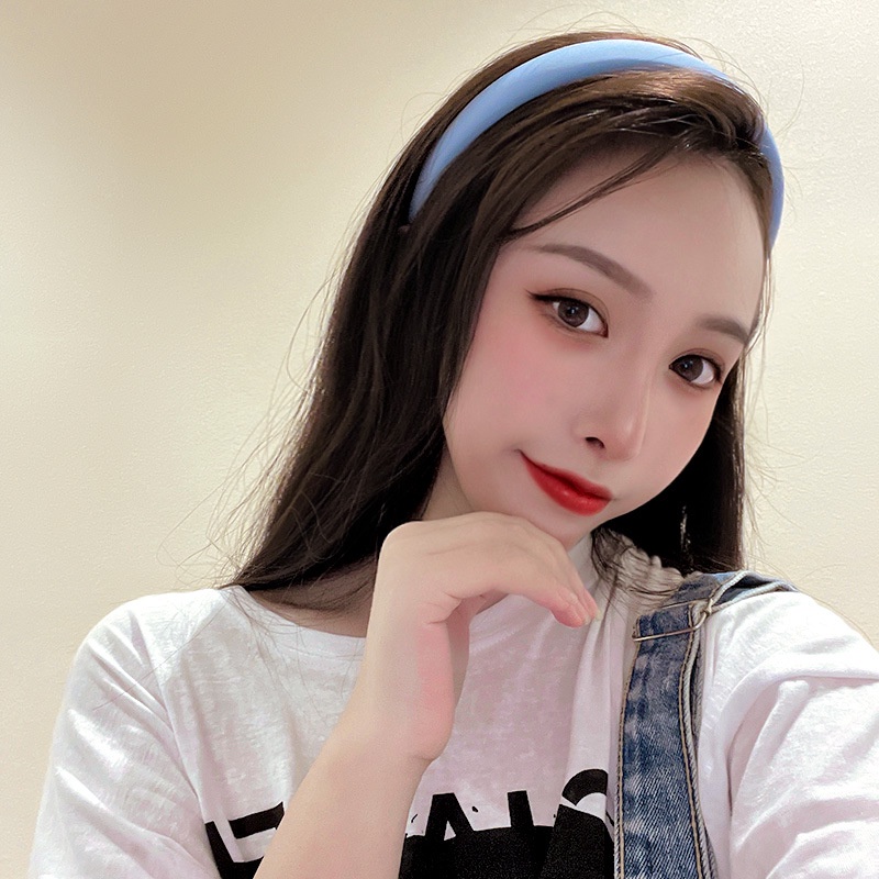 Băng Đô Cài Tóc Bọt Biển Thiết Kế Xinh Xắn Thời Trang Cho Nữ