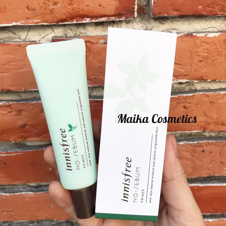 KEM LÓT TRANG ĐIỂM INNISFREE NO-SEBUM PRIMER BLUR MẪU MỚI