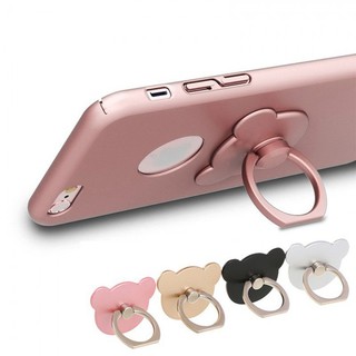 Giá đỡ iRing hít Điện thoại Xỏ tay hình Gấu