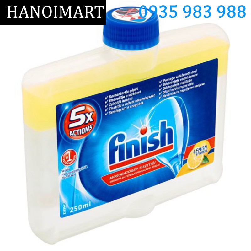 Dung dịch vệ sinh máy rửa bát Finish ( Tẩy cặn ) 250 ml