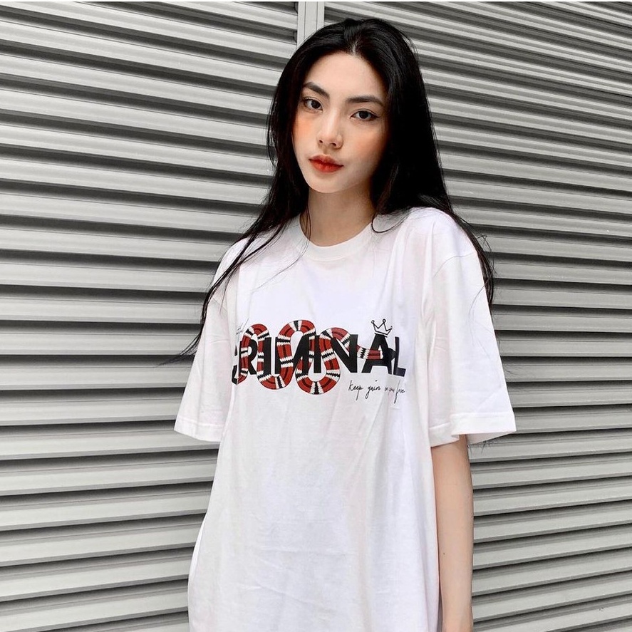 Áo thun nữ BLACKDOKI-Criminal 2 , áo phông nữ form rộng tay lỡ hiện đại cá tính chất cotton