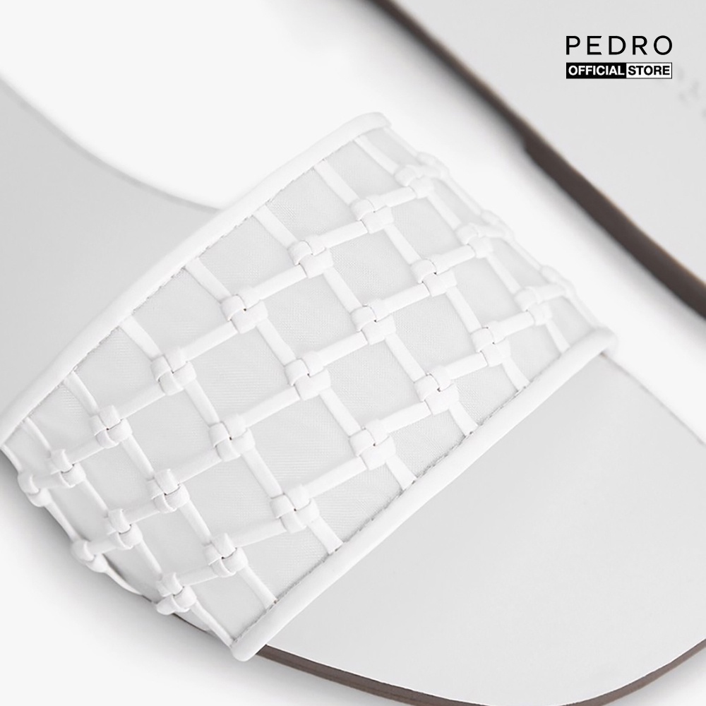 PEDRO - Giày sandal nữ quai ngang hiện đại PW1-66300078-03