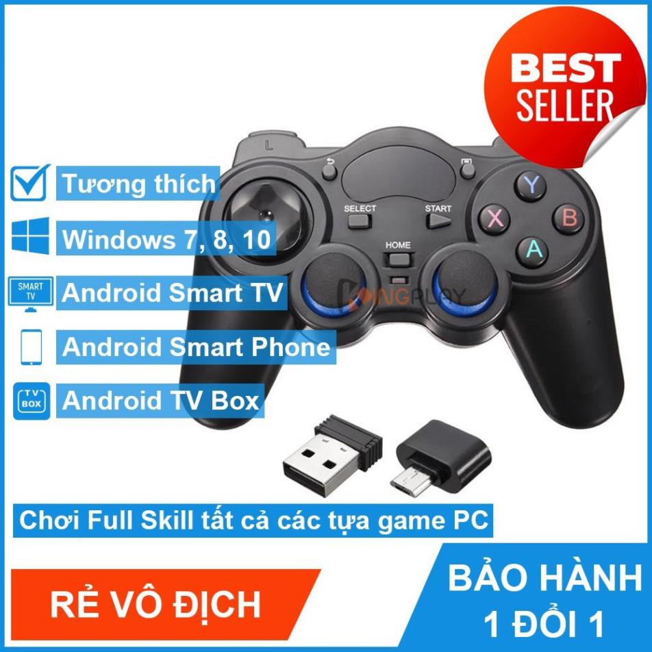 Tay cầm chơi game không dây 2.4G cho Android PC TV Box