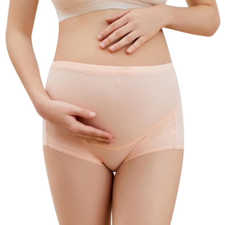￼Quần lót bầu cạp cao nâng đỡ bụng bầu,đáy quần kháng khuẩn. quần lót QL29021 đơn giản dễ mặc hàng đẹp