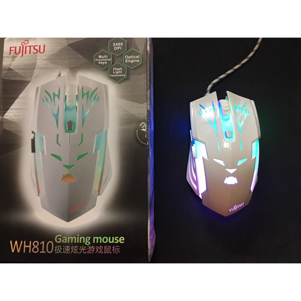 [Kho phụ kiện] Chuột Gaming led - Dành Cho Game Thủ ( Trắng Và Đen )