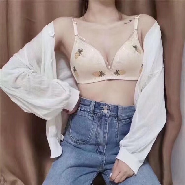 Áo lót su ren không gọng hình hoa quả