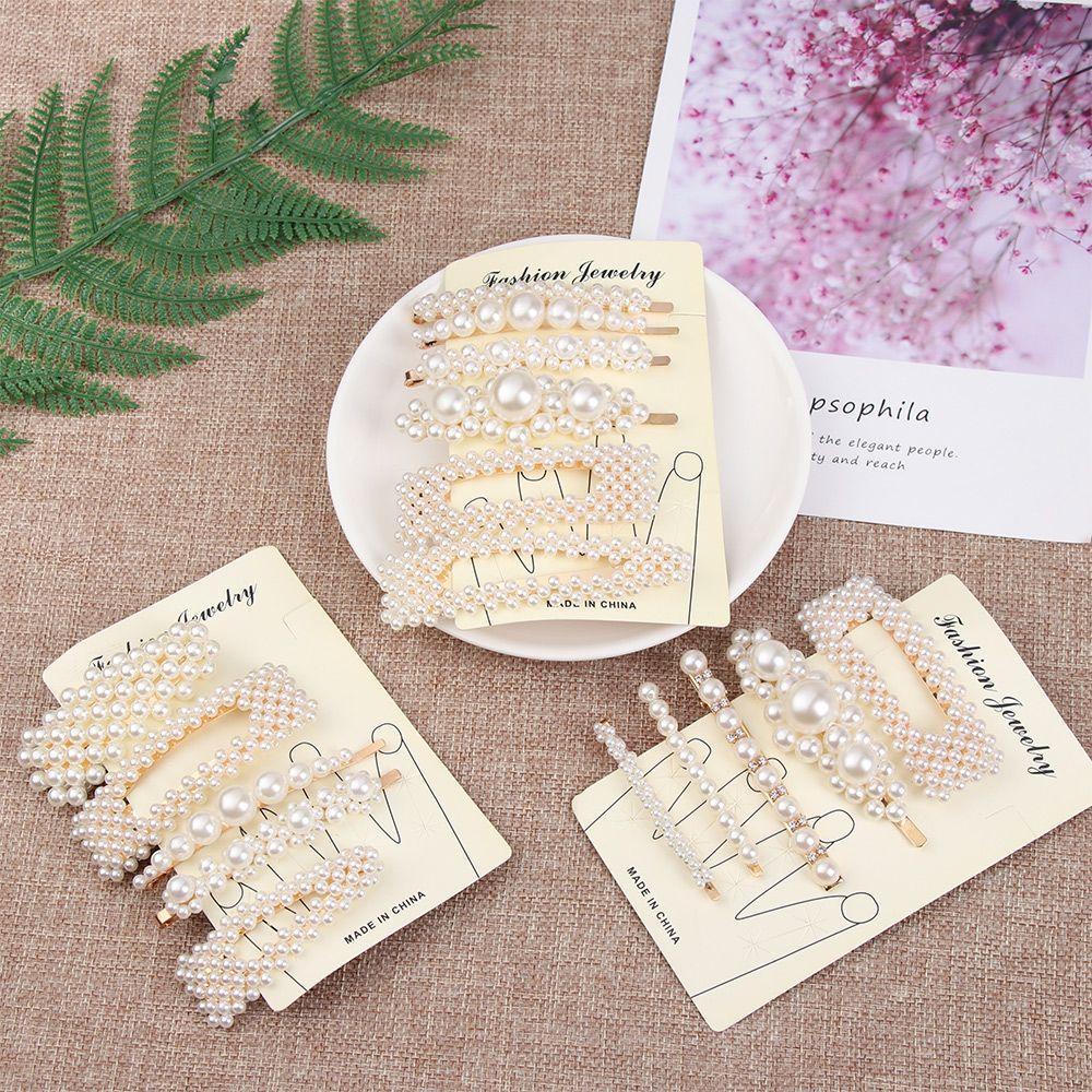 Set 5 / 6 Kẹp Tóc Hoa Phong Cách Vintage Dành Cho Nữ