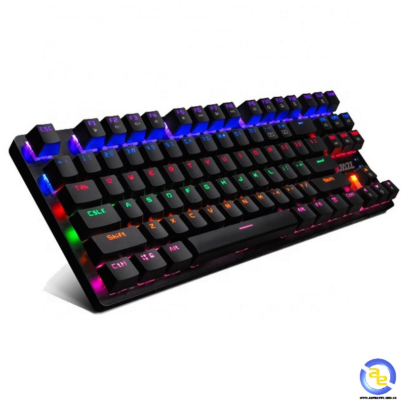 Bàn phím cơ AJAZZ AK40 (87 phím | Keycap ABS | Ajazz switches | LED Rainbown ) - BH 24 tháng