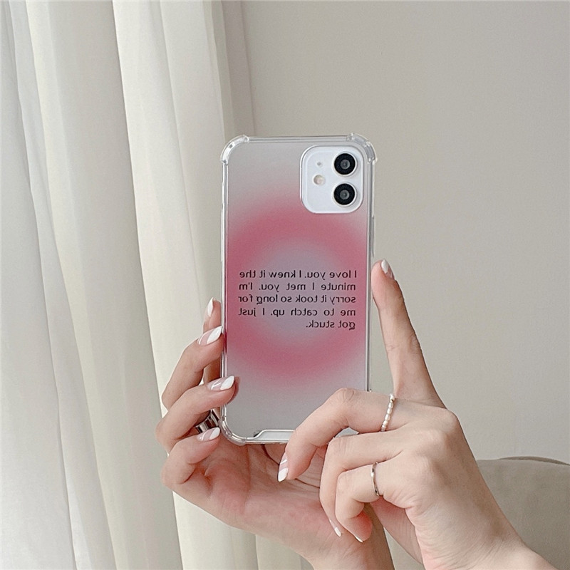 Ốp Lưng Tpu Mềm Mặt Gương Màu Nước Cho Iphone 12 11 Pro Max 6 6s 7 8 Plus Iphone X Xs Max Xr Se 2020