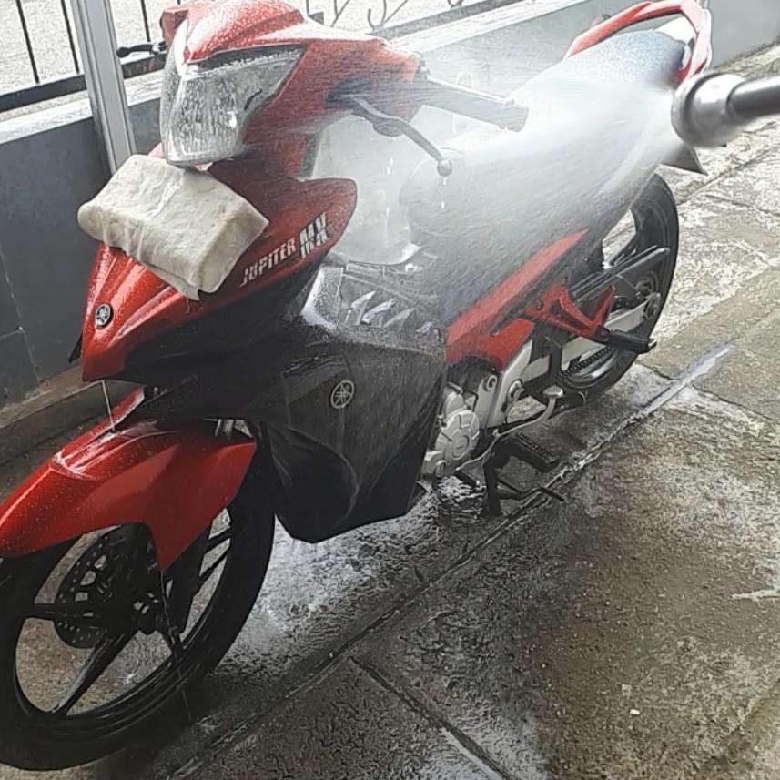 Mới! Máy Bơm Hơi Nước Mini Cho Xe Mô Tô