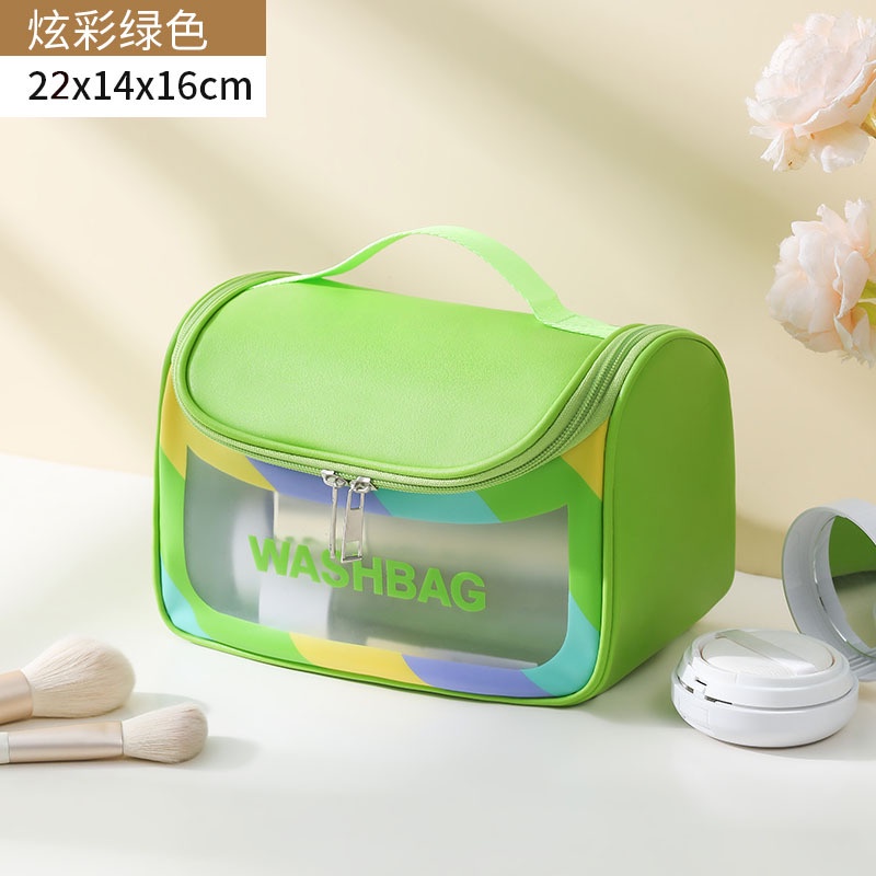 Túi đựng mỹ phẩm du lịch đựng đồ trang điểm cá nhân đồ bơi có quai cao cấp washbag mẫu mới
