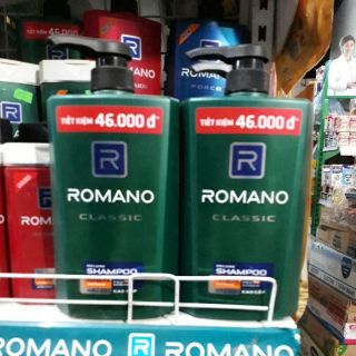 Dầu gội Romano Classic 650g.
