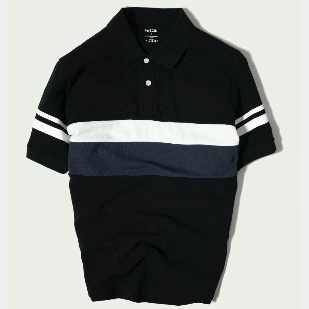 [GIẢM GIÁ] - Áo thun POLO thiết kế vải cá sấu cotton cao cấp ngắn tay cực hot AT1718 | BigBuy360 - bigbuy360.vn