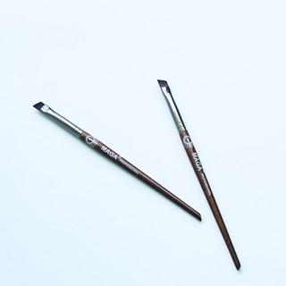 Cọ trang điểm kẻ liner tán chân mày cao cấp 28 MAGA Eye Brow Mini (mã loại MA56)