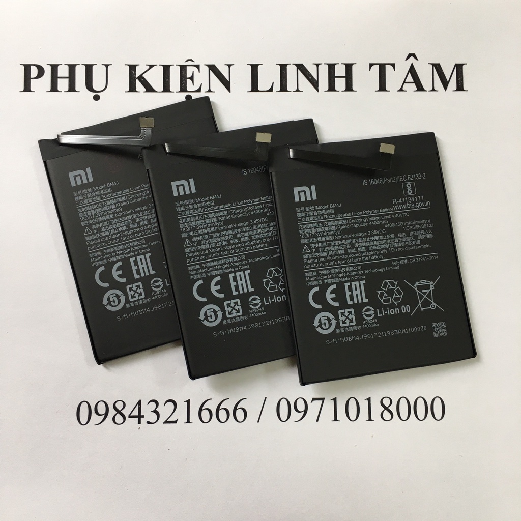 Pin Xiaomi Redmi Note 8 Pro BM4J - Cao cấp