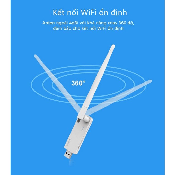 Thiết bị Kích sóng WiFi Repeater TOTOLINK EX100