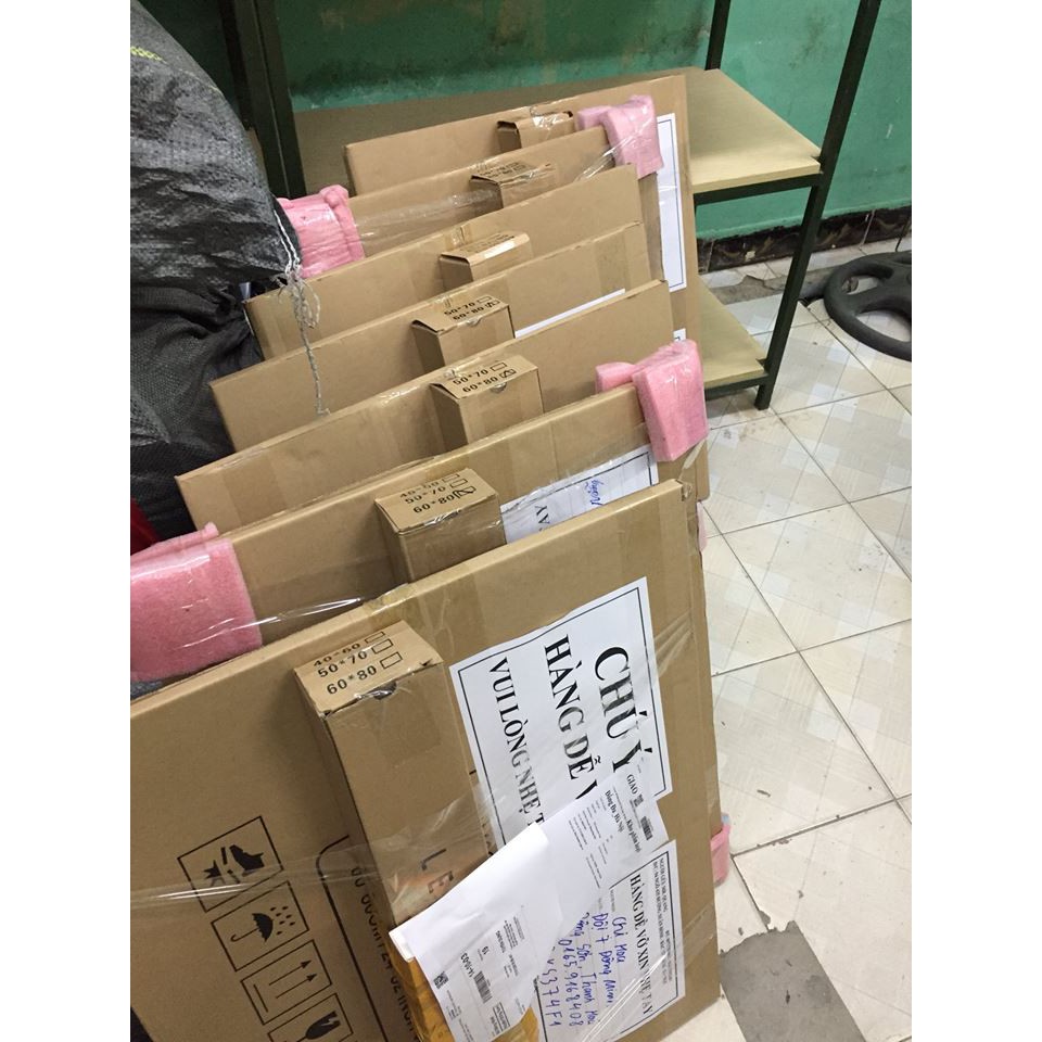 Bảng LED Viết Tay Di Động 60x80 (Giá Đỡ 2 Chân Chữ Nhật)