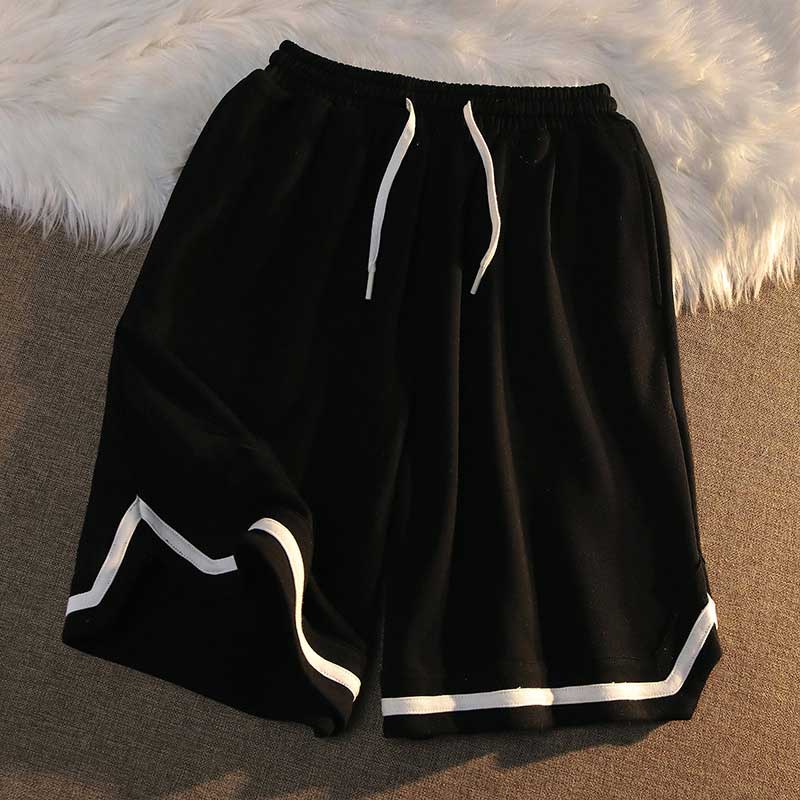 Quần Short Thể Thao Dây Rút Phối Màu Thời Trang Mùa Hè Mới Cho Nữ
