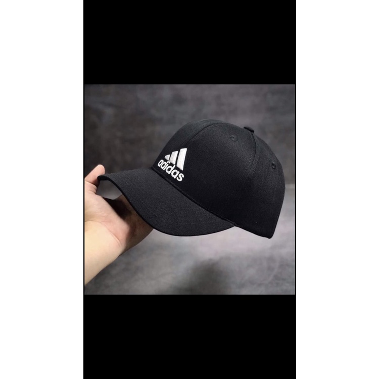 (Hàng VNXK) Nón kết, mũ lưỡi trai Adidas vải KAKI nhập khẩu thời trang (ẢNH THẬT)_ADD032