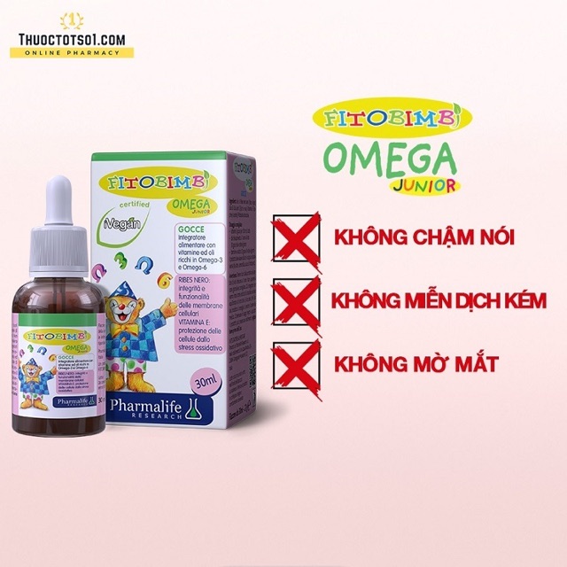 [Chính hãng] OMEGA JUNIOR FITOBIMBI-giúp trẻ phát triển thị lực tối ưu