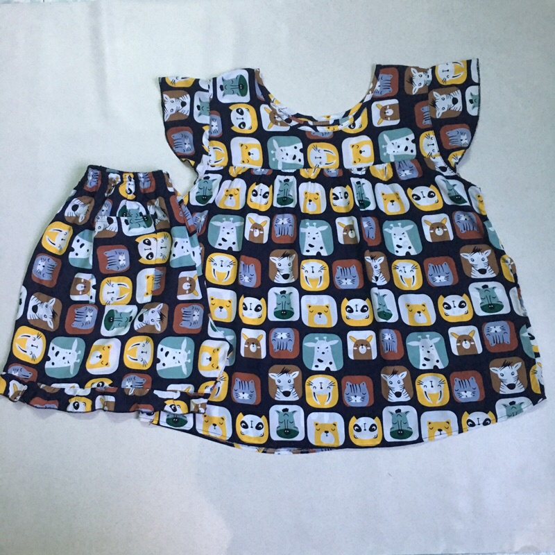 Đồ bộ đùi Tay Cánh Tiên Lanh  Size 4