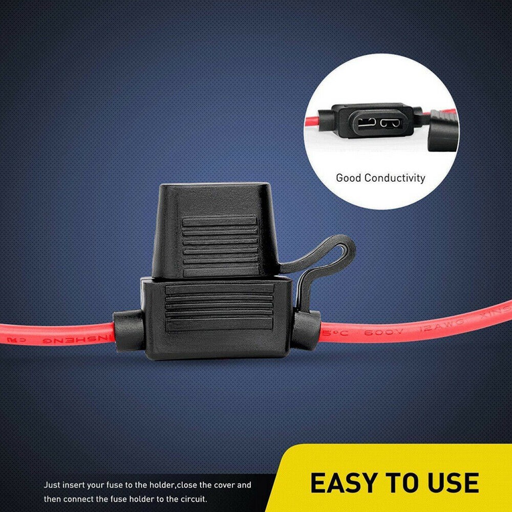 Bộ 5 set cầu chì 12 giá trị ATC/ATO 30A chuyên dụng cho xe hơi