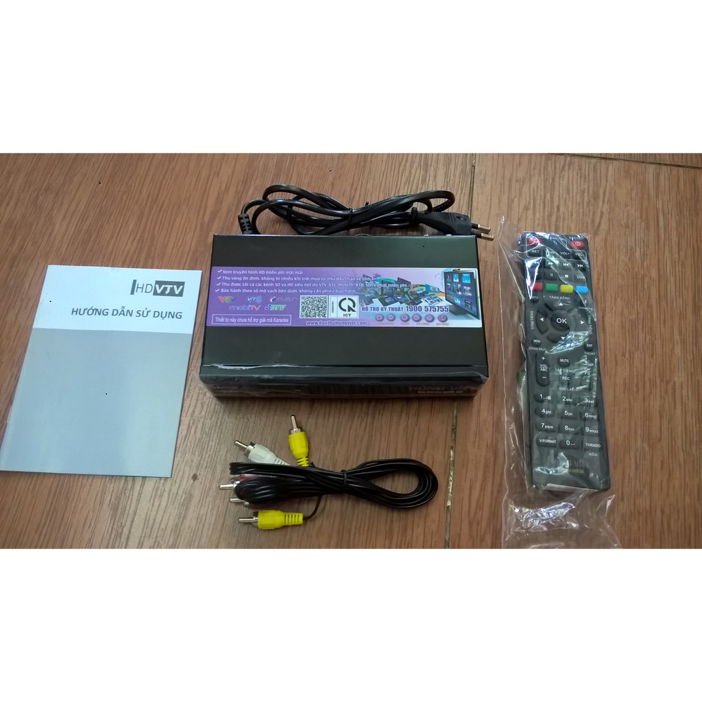 Điều khiển đầu thu DVB T2 Hùng Việt