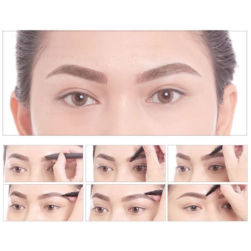 Bút Xăm Chân Mày Vacosi Natural Studio Real Brow Tattoo Pen 1.3g (VM14)