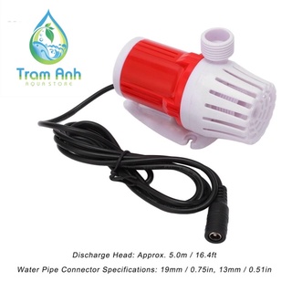 Bơm mini 12v 20w 1100l/h