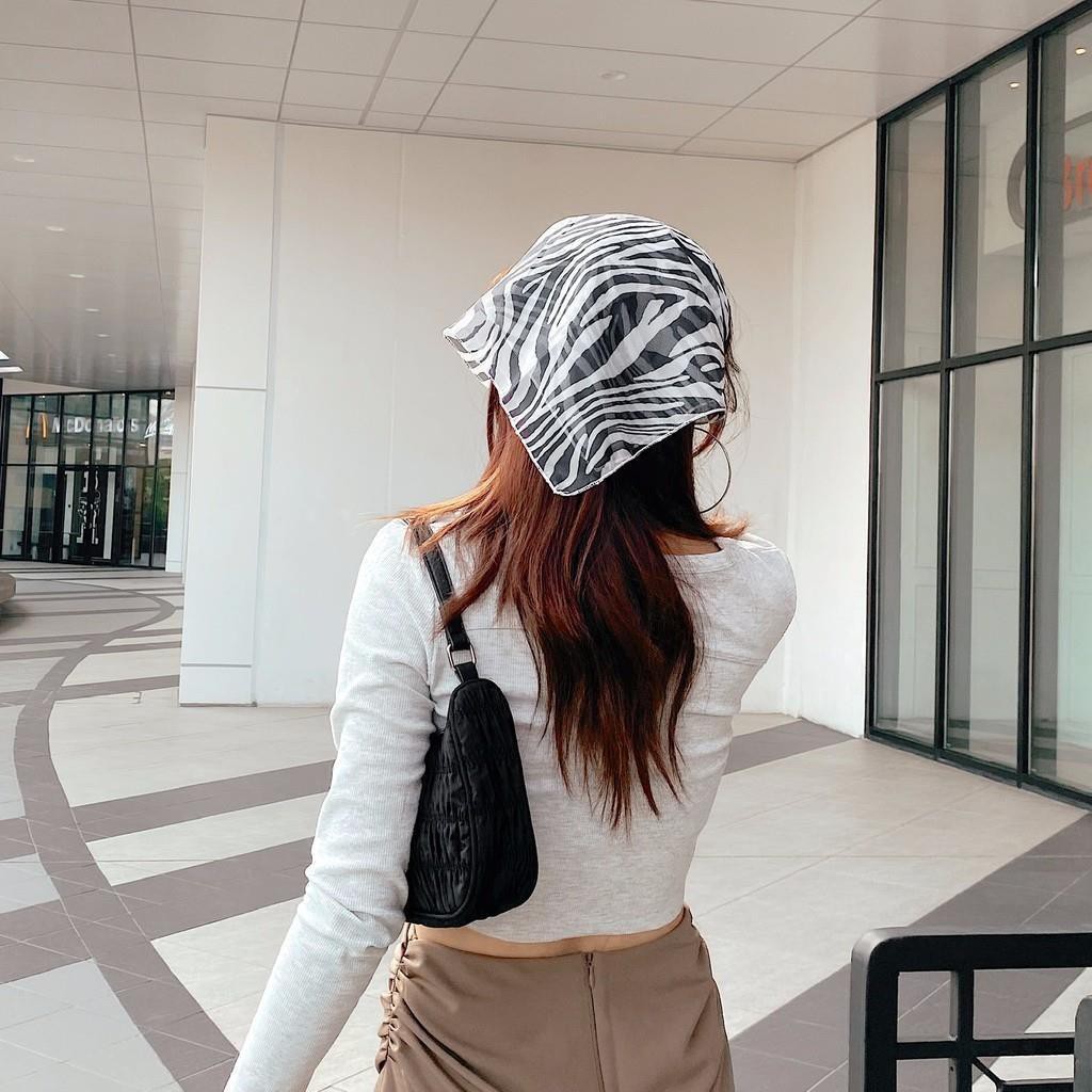 Khăn bandana họa tiết  Khăn turban đa năng nhiều màu