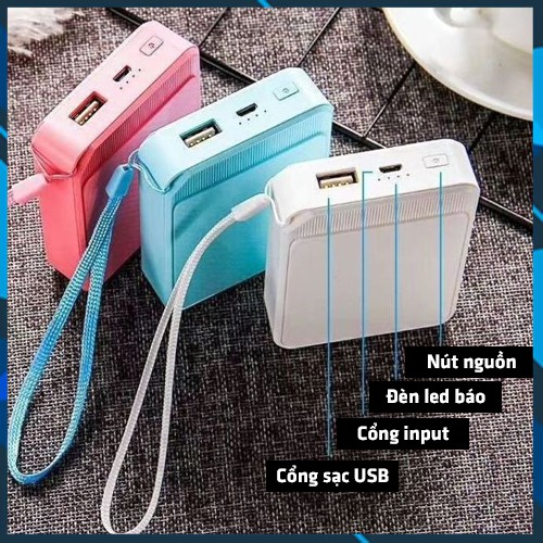 Sạc Dự Phòng 10000 mAh Nhỏ Gọn Đút Túi Tiện Dụng (Min Shop)