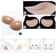 Miếng Dán Nâng Ngực Bằng Silicon Mềm Vô Hình Thoải Mái Cho Nữ