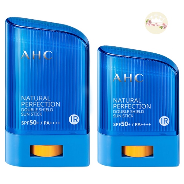 AHC Thỏi kem chống nắng tự nhiên tạo 2 lớp bảo vệ cho da SPF50 + PA ++++ 14g / 22g