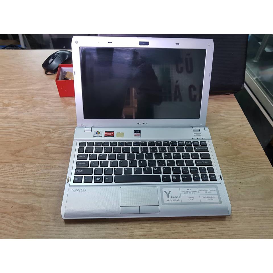 [500K] Laptop mini Sony Vaio VPCY Ram 4Gb 11 inch Siêu gọn nhẹ TẶNG FULL PK